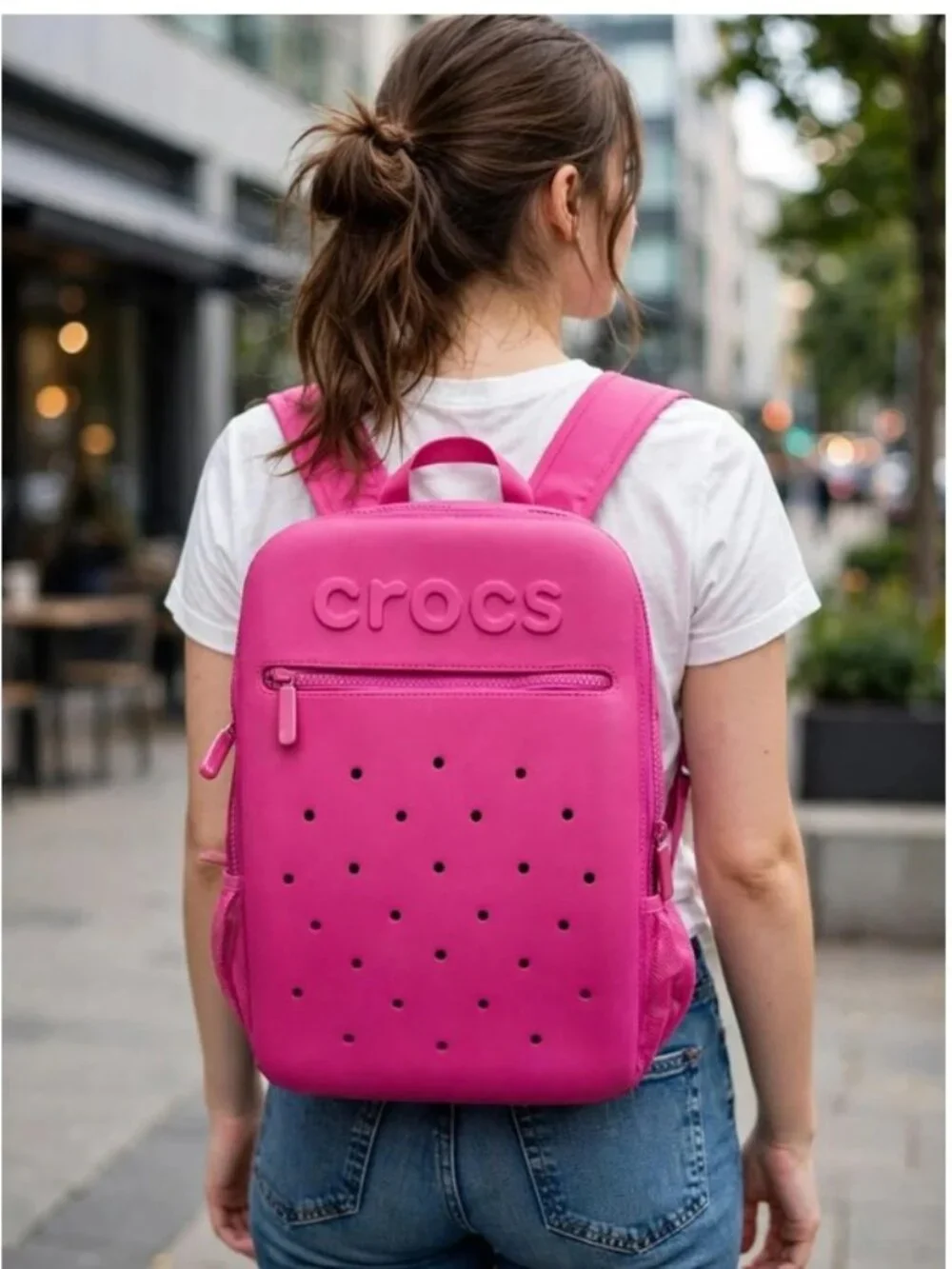 Crocs Classic Backpack — Dragon Fruit Pink NEW